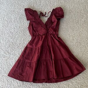 Altar’d State Maroon Dress
